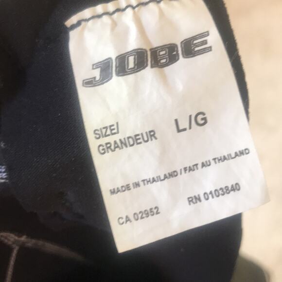 Jobe Power Stretch Flat Stitch Short Sleeve Shorts Wet Suit Men's Size Large - Picture 8 of 8